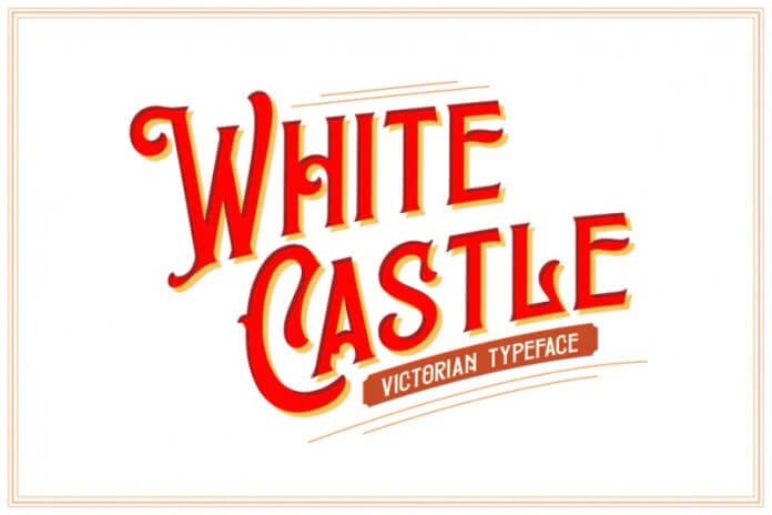 White Castle Font