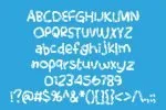 White Glue Duo Font