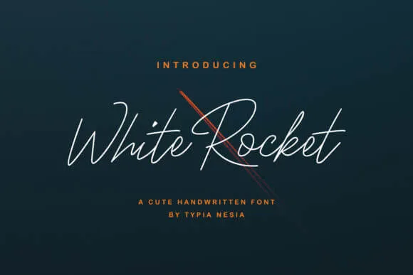 White Rocket Font