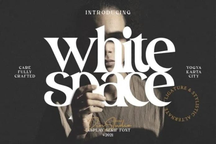 White Space Font