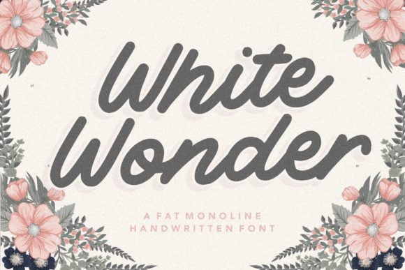 White Wonder Font