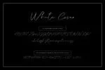 White cover Font