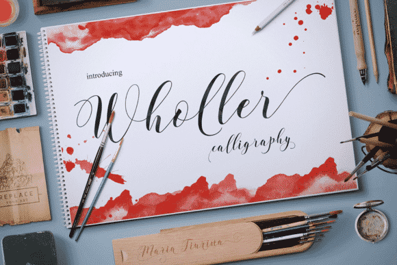 Wholler Font