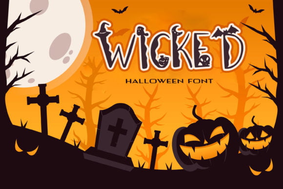 Wicked Graveyard Font