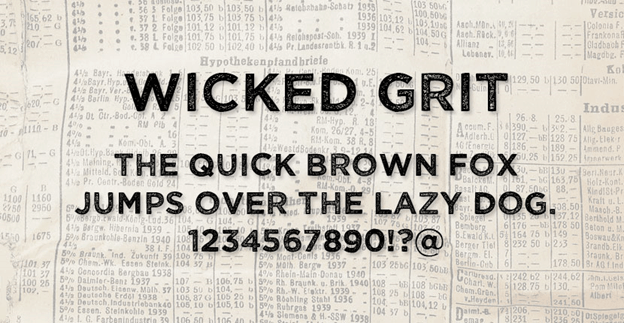 Wicked Grit Font