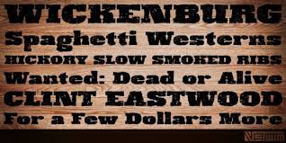 Wickenburg Font