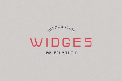 Widges Font