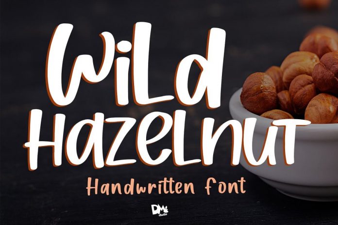 Wild Hazelnut - Handwritten Font