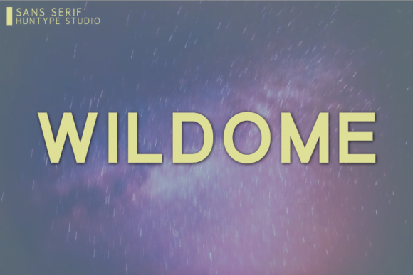 Wildome Font