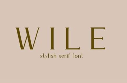 Wile Font