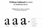 William Std Font