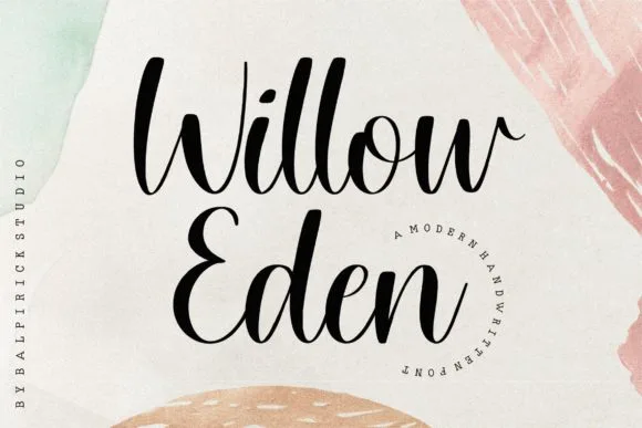 Willow Eden Font Willow Eden Font