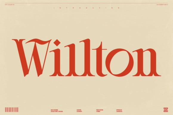 Willton Font