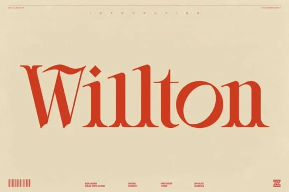 Willton Font