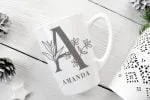 Wind Garden Monogram Font