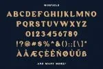Winfield font