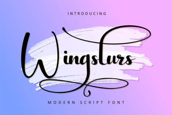 Wingslurs Font