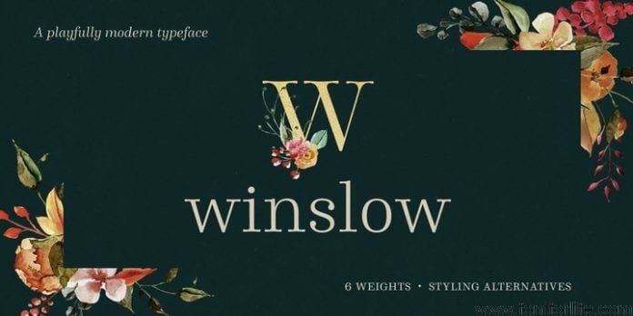 Winslow Book Font Family