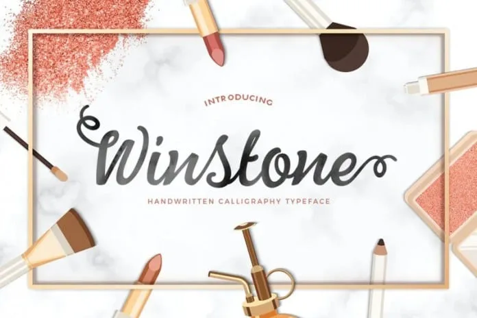 Winstone Script Font