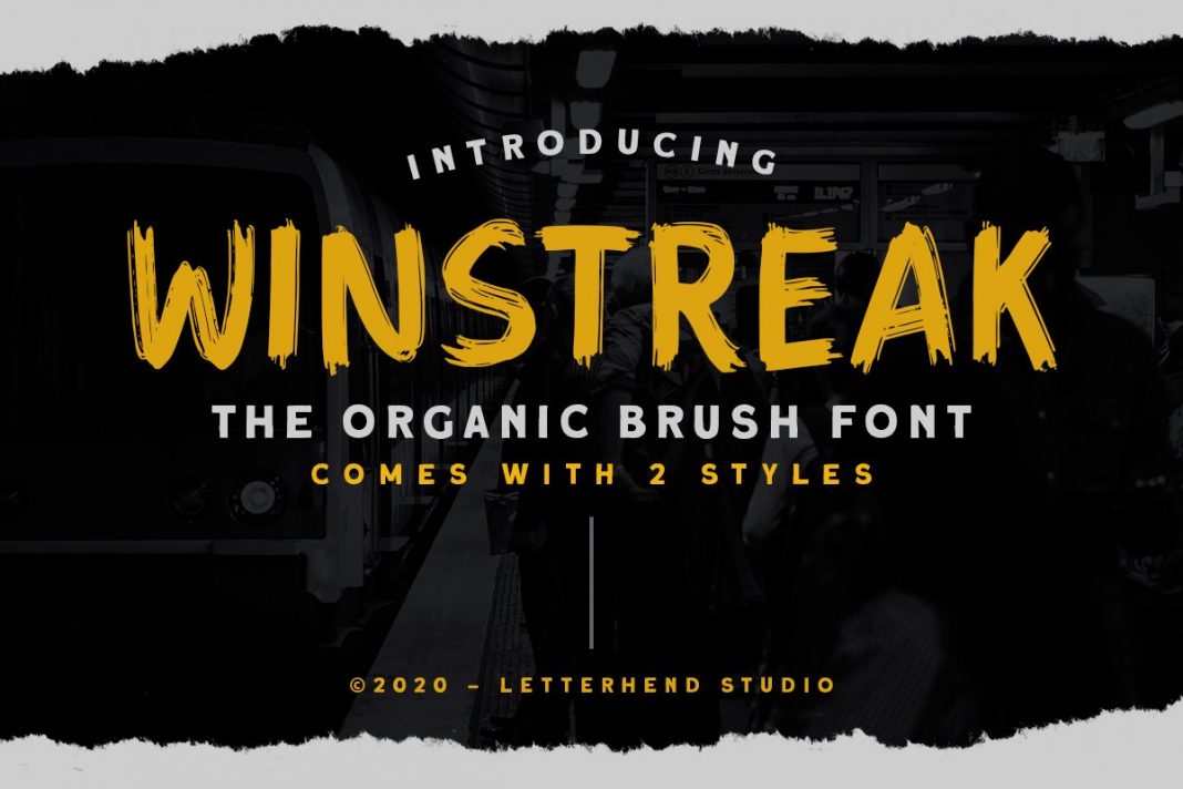Winstreak - Brush Font