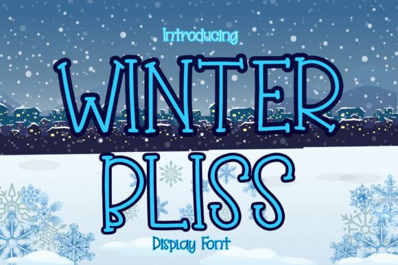 Winter Bliss Font