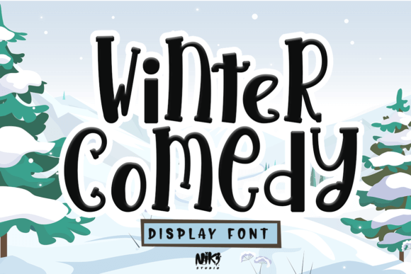 Winter Comedy Font
