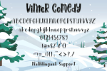 Winter Comedy Font