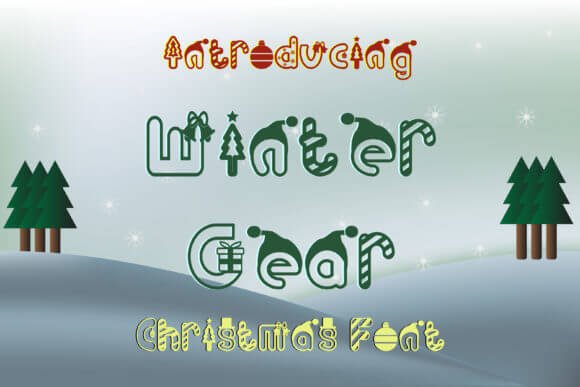 Winter Gear Font