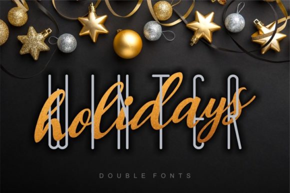 Winter Holidays Duo Font
