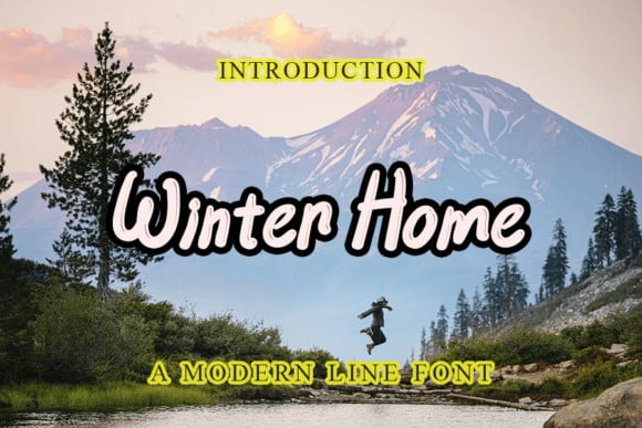 Winter Home Font