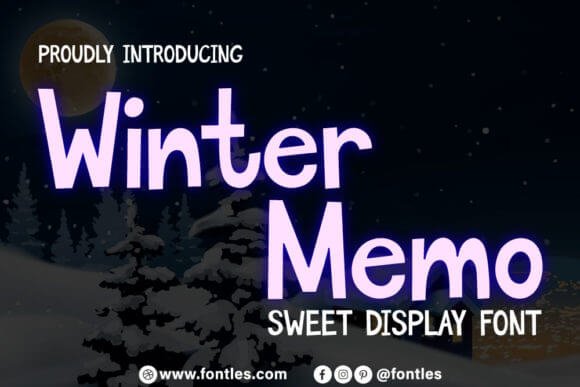 Winter Memo Font