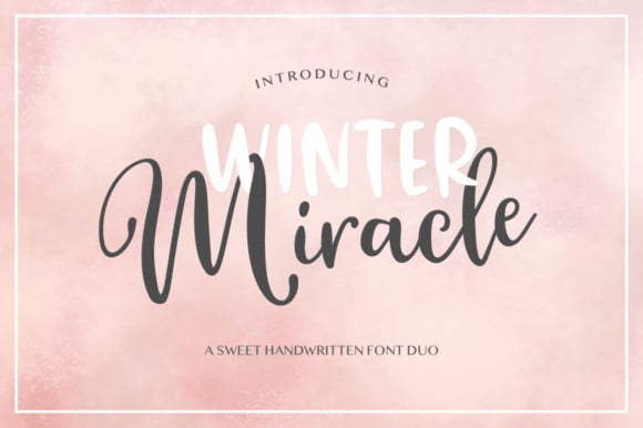 Winter Miracle Font