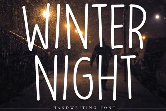 Winter Night Font