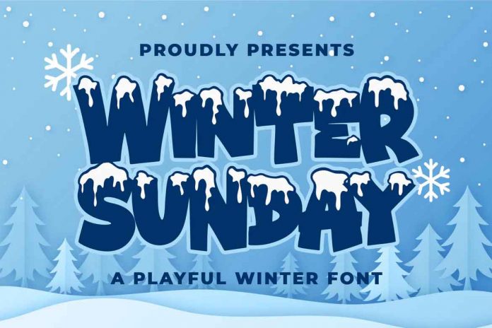 Winter Sunday Font