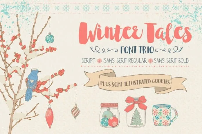 Winter Tales Font Trio Winter Tales Font Trio