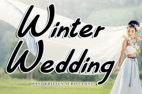 Winter Wedding Font