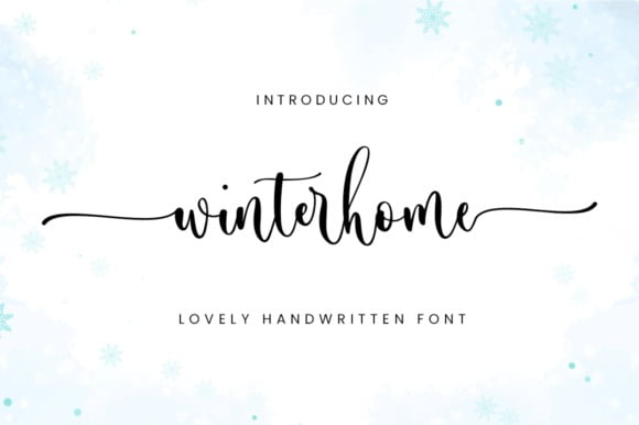 Winterhome Font