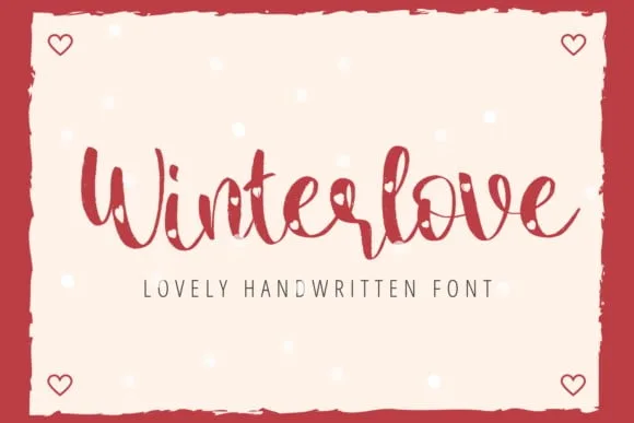 Winterlove Font