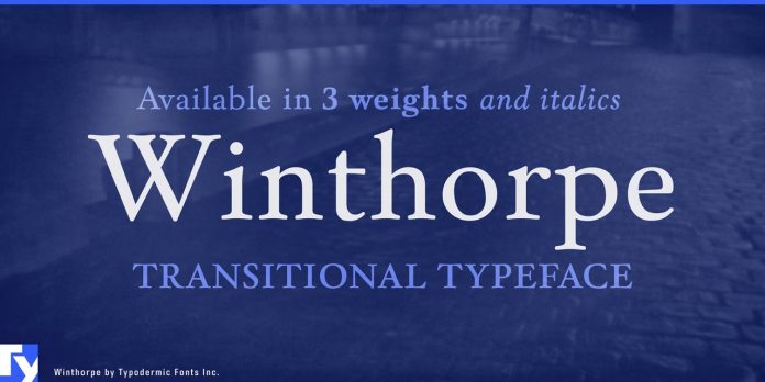 Winthorpe Font