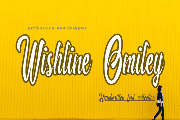 Wishline Omiley Font