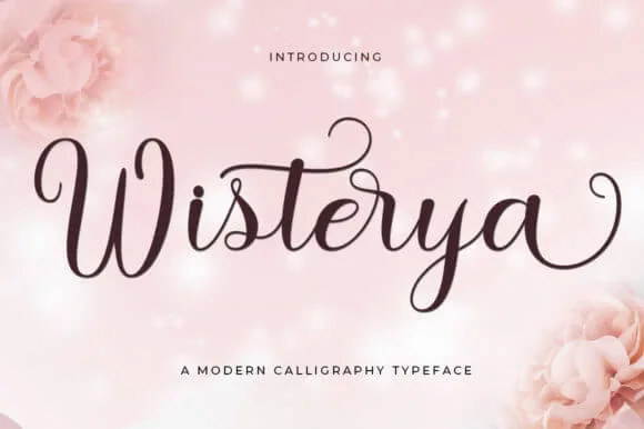 Wisterya Script Font