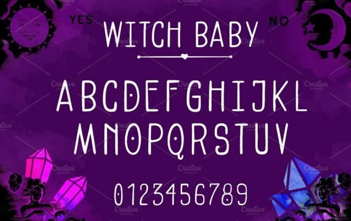 Witch Baby Font