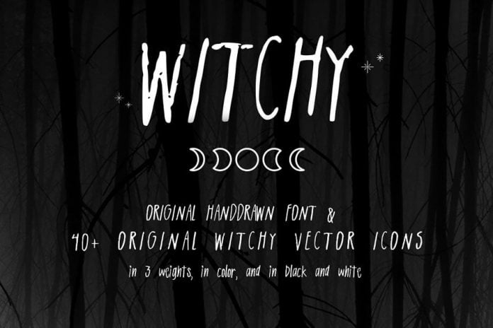 Witchy Vector Pack + Font