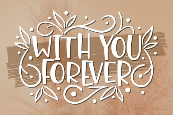 With You Forever Font