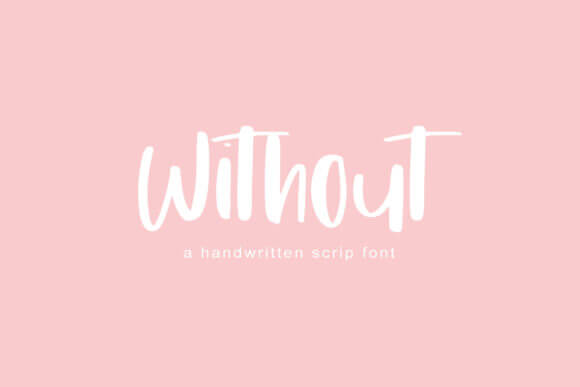 Without Font