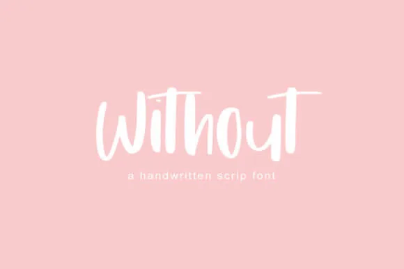 Without Font