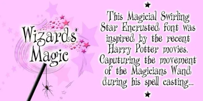 Wizards Magic font