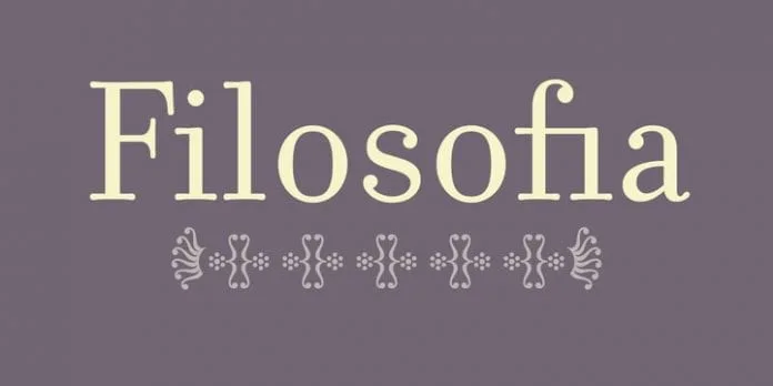 Filosofia Font