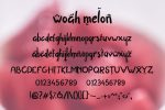 Woah Melon Font