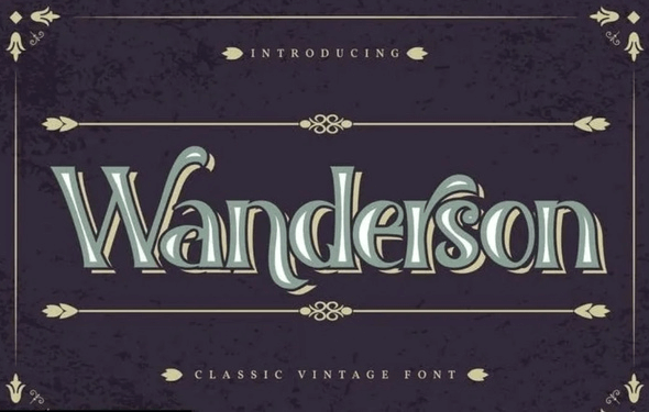 Wobderson Font